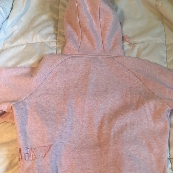 Gymshark raw edge hoodie pink - Picture 4 of 5